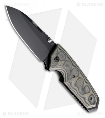 Hogue Knives EX02 Knife Spear Point Green G-Mascus (3.75" Black) 34258 1 Hogue Knives EX02 Knife Spear Point Green G-Mascus (3.75" Black) 34258