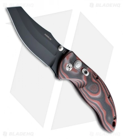 Hogue Knives EX04 Wharncliffe Knife Red Lava G-Mascus (4" Plain) 34442 1 Hogue Knives EX04 Wharncliffe Knife Red Lava G-Mascus (4" Plain) 34442