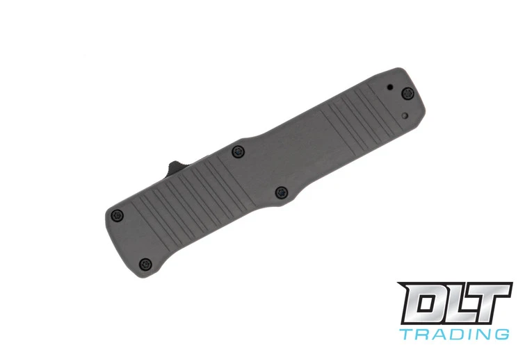 Hogue HK Hadron Tanto - Grey Aluminum - Partially Serrated - Black Blade 4 Hogue HK Hadron Tanto - Grey Aluminum - Partially Serrated - Black Blade - Image 4