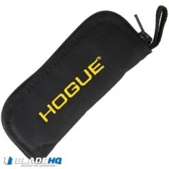 Hogue Knives EX-02 Spear Point Flipper Knife Black G-10 (3.75" Stonewash) 34216 -Hogue Knife Shop HO34216 pouch