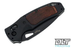 Hogue Sig K320 Classic AXG Drop Point - Black With Walnut -Hogue Knife Shop Hogue 72824 05153.1659023142