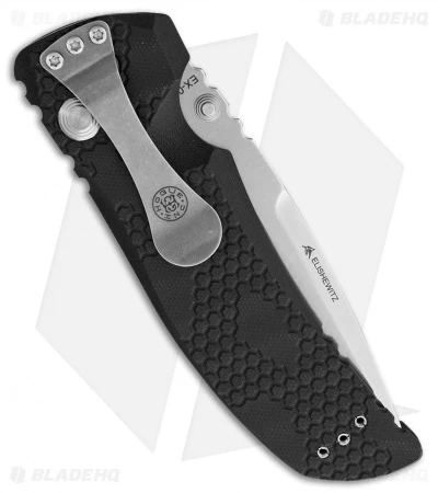 Hogue Knives EX-01 Drop Point Folding Knife Black G-10 (4" Stonewash) 34157 2 Hogue Knives EX-01 Drop Point Folding Knife Black G-10 (4" Stonewash) 34157 - Image 2