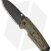 Hogue Knives EX02 Knife Spear Point Green G-Mascus (3.375" Black Plain) 34278