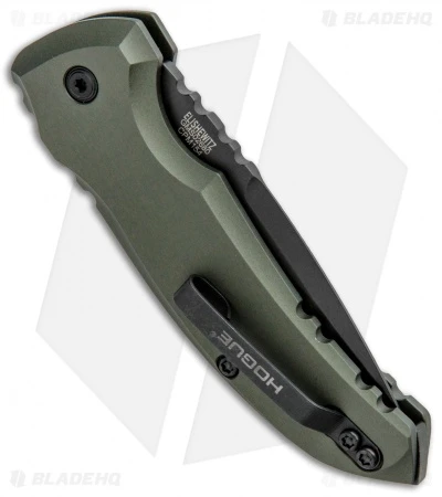 Hogue Knives A01 Microswitch Automatic Knife OD Green (2.6" Black) 24111 3 Hogue Knives A01 Microswitch Automatic Knife OD Green (2.6" Black) 24111 - Image 3