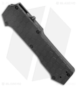 Hogue Knife Shop -Hogue Knife Shop Hogue Knives Compound OTF Auto Tanto Black Black BHQ 139588 jr spine