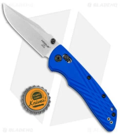 Hogue Knives Deka MagnaCut Clip Point Knife Blue Polymer (3.25" Stonewash) 7 Hogue Knives Deka MagnaCut Clip Point Knife Blue Polymer (3.25" Stonewash) -Hogue Knife Shop Hogue Knives Deka MagnaCut CP Blue Polymer SW BHQ 140227 jr bottlecap