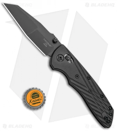 Hogue Knives Deka Wharncliffe Pocket Knife Black G-10 (3.25" Black 20CV) 4 Hogue Knives Deka Wharncliffe Pocket Knife Black G-10 (3.25" Black 20CV) - Image 4