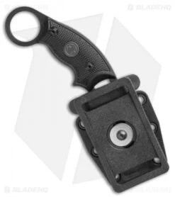 Hogue Knives EX-F03 Hawkbill Karambit Knife Tactical Black (2.25" Grey) 37322 -Hogue Knife Shop Hogue Knives EX F03 Hawkbill Karambit Knife Tactical 2.25 Grey 37322 BHQ 118615 LS Side