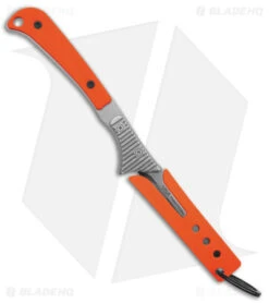 Hogue Knives Expel Scalpel Fixed Blade Knife Orange G-10 (2.5" Stonewash ) 35874 6 Hogue Knives Expel Scalpel Fixed Blade Knife Orange G-10 (2.5" Stonewash ) 35874 -Hogue Knife Shop Hogue Knives Expel Scalpel FBK Orange G10 2in SW BHQ 179506 td sheath