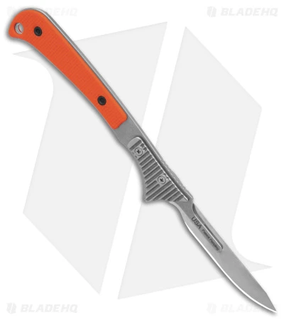 Hogue Knives Expel Scalpel Fixed Blade Knife Orange G-10 (2.5" Stonewash ) 35874 2 Hogue Knives Expel Scalpel Fixed Blade Knife Orange G-10 (2.5" Stonewash ) 35874 - Image 2