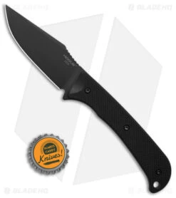 Hogue Knives Extrak Fixed Blade Knife Black G-10 (3.3" Black Cerakote) 35869 9 Hogue Knives Extrak Fixed Blade Knife Black G-10 (3.3" Black Cerakote) 35869 -Hogue Knife Shop Hogue Knives Extrak FBK Black G10 3in Black Cerakote BHQ 179505 td size