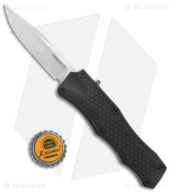 Hogue Knives OTF Automatic Knife Black (3.375" Stonewash) 34010 7 Hogue Knives OTF Automatic Knife Black (3.375" Stonewash) 34010 -Hogue Knife Shop Hogue Knives OTF Auto Black SW BHQ 50275 jr bottlecap