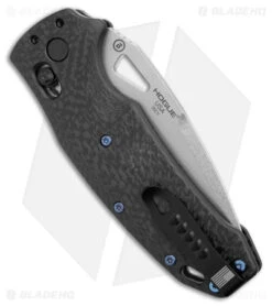 Hogue SIG K320 AXG Drop Point Manual Folding Knife Carbon Fiber (3.5" Stonewash) 6 Hogue SIG K320 AXG Drop Point Manual Folding Knife Carbon Fiber (3.5" Stonewash) -Hogue Knife Shop Hogue Knives SIG K320 AXG DP Manual Folding Knife CF SW BHQ 176979 jr side