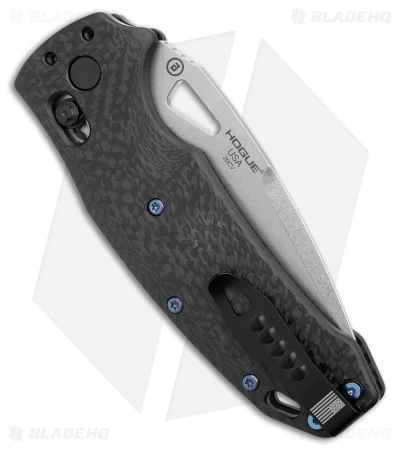 Hogue SIG K320 AXG Drop Point Manual Folding Knife Carbon Fiber (3.5" Stonewash) 3 Hogue SIG K320 AXG Drop Point Manual Folding Knife Carbon Fiber (3.5" Stonewash) - Image 3