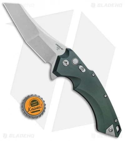 Hogue Knives X5 Wharncliffe Flipper Knife OD Green (4" Stonewash) 34544 4 Hogue Knives X5 Wharncliffe Flipper Knife OD Green (4" Stonewash) 34544 - Image 4