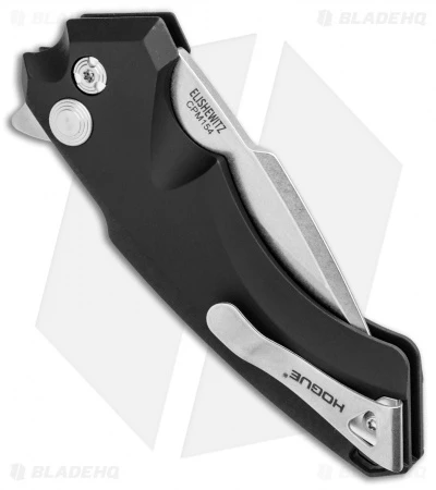 Hogue Knives X5 Flipper Knife Black Aluminum (3.5" Stonewash) 34570 3 Hogue Knives X5 Flipper Knife Black Aluminum (3.5" Stonewash) 34570 - Image 3