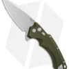 Hogue Knives X5 Spear Point Flipper Knife OD Green (4" Stonewash) 34551