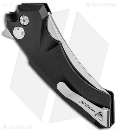 Hogue Knives X5 Wharncliffe Flipper Knife Black Aluminum (3.5" Stonewash) 34560 3 Hogue Knives X5 Wharncliffe Flipper Knife Black Aluminum (3.5" Stonewash) 34560 - Image 3