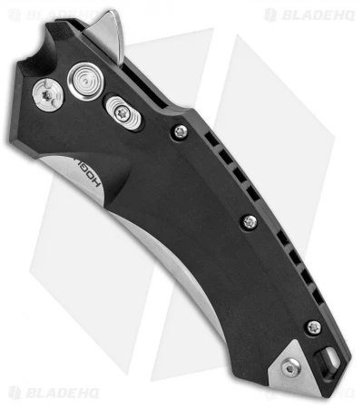 Hogue Knives X5 Wharncliffe Flipper Knife Black Aluminum (3.5" Stonewash) 34560 2 Hogue Knives X5 Wharncliffe Flipper Knife Black Aluminum (3.5" Stonewash) 34560 - Image 2