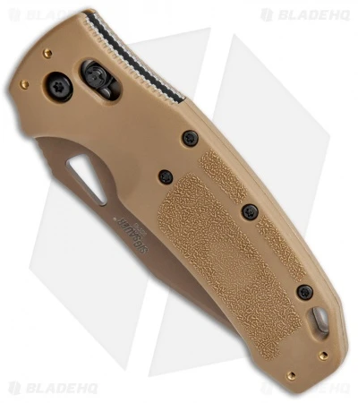 Hogue Sig K320 ABLE Lock Folding Knife Coyote Nylon Poly Tanto Serr (3.5" PVD) 2 Hogue Sig K320 ABLE Lock Folding Knife Coyote Nylon Poly Tanto Serr (3.5" PVD) - Image 2