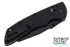 Hogue Deka 3.25" Wharncliffe - Black Cerakote Blade - Black Polymer -Hogue Knife Shop hogue deka 907224 57204.1662672652
