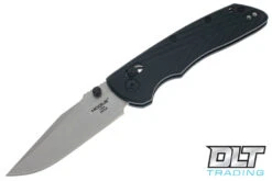 Hogue Deka Clip Point - Black G-10 - Tumbled Blade