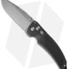 Hogue Knives EX03 Knife Drop Point Black (4" Tumble Plain) 34350