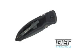 Hogue SIG Sauer A01 Microswitch Drop Point - Black G-10 - Grey Blade -Hogue Knife Shop hogue knives 1 610215 76649.1623435053