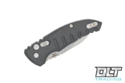 Hogue A01 Microswitch Wharncliffe - Grey Aluminum - Tumbled Blade -Hogue Knife Shop hogue knives 1 610219 50699.1623435055