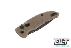 Hogue A01 Microswitch Drop Point - FDE Aluminum - Black Blade -Hogue Knife Shop hogue knives 1 610229 93517.1623435058