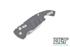 Hogue A01 Microswitch CA Wharncliffe - Grey Aluminum - Tumbled Blade -Hogue Knife Shop hogue knives 1 610259 36988.1623435065