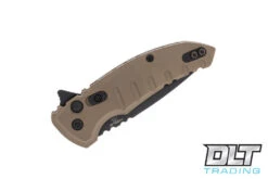 Hogue X1 Microflip Drop Point - FDE Aluminum - Black Blade -Hogue Knife Shop hogue knives 1 610284 58711.1623435072