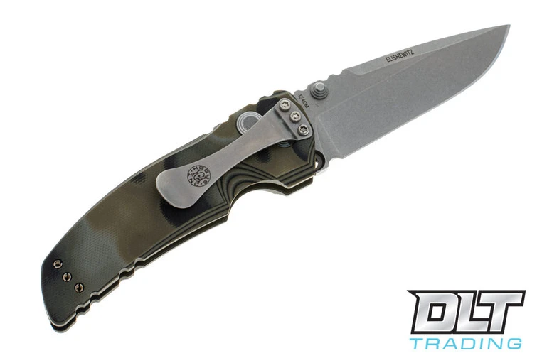 Hogue EX-01 3.5" Drop Point - G-Mascus Green G-10 - Tumbled Blade 2 Hogue EX-01 3.5" Drop Point - G-Mascus Green G-10 - Tumbled Blade - Image 2
