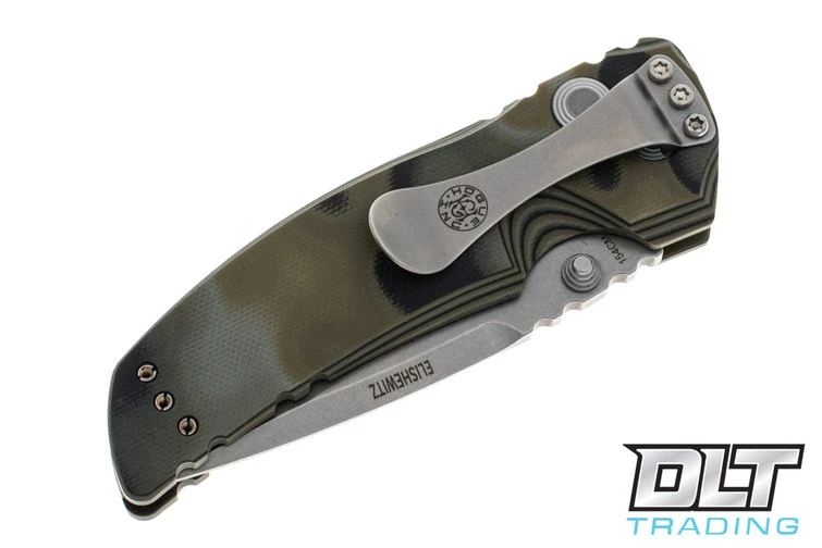 Hogue EX-01 3.5" Drop Point - G-Mascus Green G-10 - Tumbled Blade 5 Hogue EX-01 3.5" Drop Point - G-Mascus Green G-10 - Tumbled Blade - Image 5
