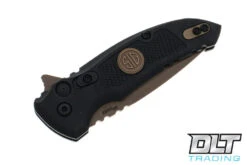 Hogue SIG X1 Microflip Emperor Scorpion Drop Point - Black G-10 - FDE Blade -Hogue Knife Shop hogue knives 1025264 72341.1635188291