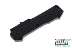 Hogue Compound Tanto - Black G-10 - Black Blade -Hogue Knife Shop hogue knives 1104219 14047.1636035833