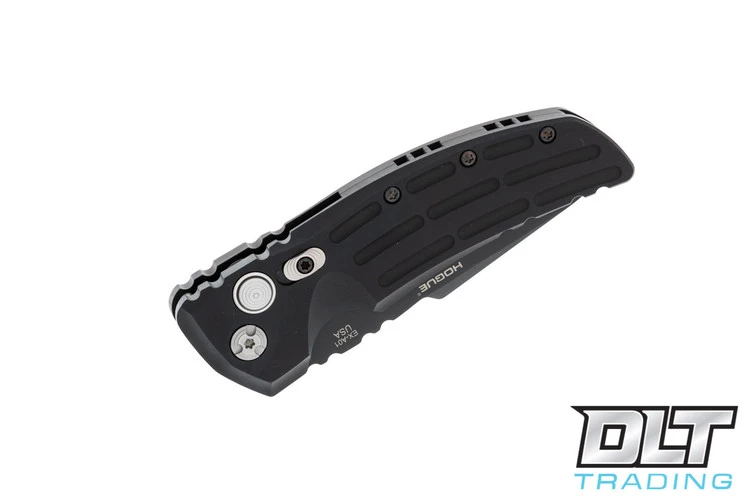 Hogue EX-A01 3.5" Tanto - Black Aluminum - Black Blade 4 Hogue EX-A01 3.5" Tanto - Black Aluminum - Black Blade - Image 4