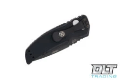Hogue EX-A01 3.5" Drop Point - Black Aluminum - Black Blade -Hogue Knife Shop hogue knives 2 610240 50985.1623435087