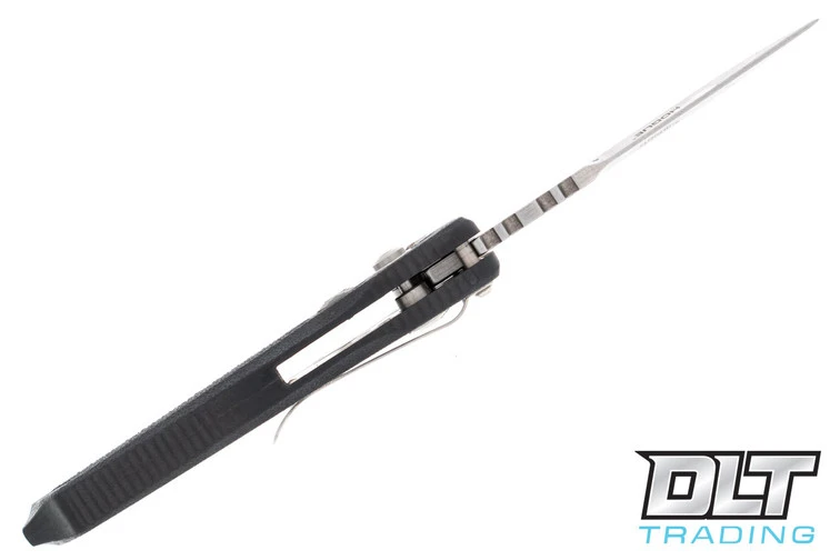 Hogue EX-A03 Drop Point - Black Polymer - Tumbled Blade 3 Hogue EX-A03 Drop Point - Black Polymer - Tumbled Blade - Image 3