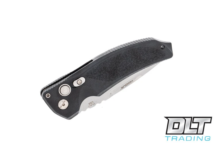 Hogue EX-A03 Drop Point - Black Polymer - Tumbled Blade 4 Hogue EX-A03 Drop Point - Black Polymer - Tumbled Blade - Image 4
