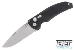 Hogue EX-03 Drop Point - Black Polymer - Tumbled Blade