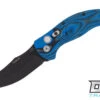 Hogue EX-A04 Wharncliffe - G-Mascus Blue Lava G-10 - Black Blade