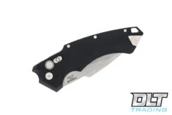 Hogue EX-A05 4" Spear Point - Black Aluminum - Tumbled Blade -Hogue Knife Shop hogue knives 3 610214 54539.1623435106