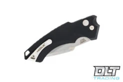 Hogue EX-A05 4" Spear Point - Black Aluminum - Tumbled Blade -Hogue Knife Shop hogue knives 3 610215 25610.1623435106