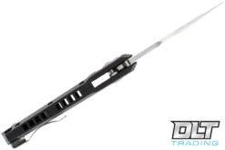 Hogue EX-A05 3.5" Spear Point - Black Aluminum - Tumbled Blade -Hogue Knife Shop hogue knives 3 610223 74070.1623435108