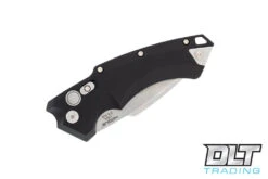 Hogue EX-A05 3.5" Spear Point - Black Aluminum - Tumbled Blade -Hogue Knife Shop hogue knives 3 610224 15293.1623435108