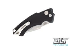 Hogue EX-A05 3.5" Spear Point - Black Aluminum - Tumbled Blade -Hogue Knife Shop hogue knives 3 610225 77627.1623435108