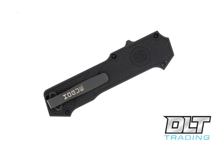 Hogue SIG Sauer Compound Tactical Clip Point - Black G-10 - Grey Blade 5 Hogue SIG Sauer Compound Tactical Clip Point - Black G-10 - Grey Blade - Image 5