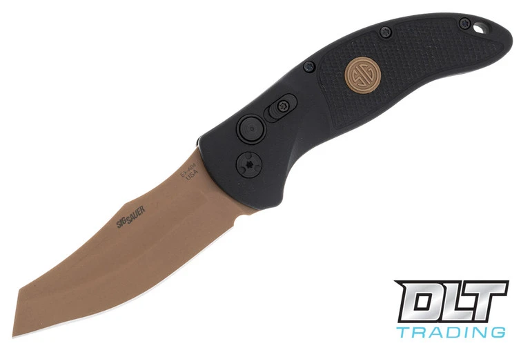 Hogue SIG Sauer EX-A04 Emperor Scorpion Wharncliffe - Black G-10 - FDE Blade 1 Hogue SIG Sauer EX-A04 Emperor Scorpion Wharncliffe - Black G-10 - FDE Blade