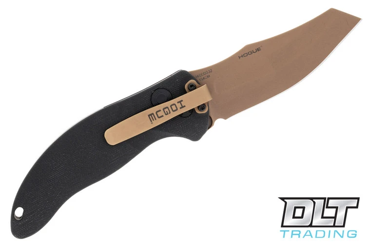 Hogue SIG Sauer EX-A04 Emperor Scorpion Wharncliffe - Black G-10 - FDE Blade 2 Hogue SIG Sauer EX-A04 Emperor Scorpion Wharncliffe - Black G-10 - FDE Blade - Image 2